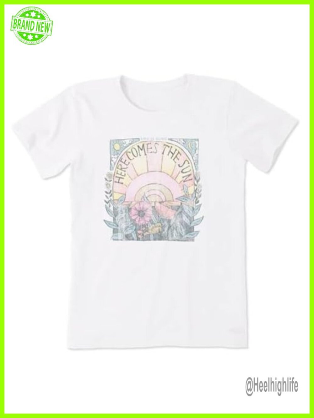 Life is Good Crusher-Lite Short Sleeve Graphic Tee